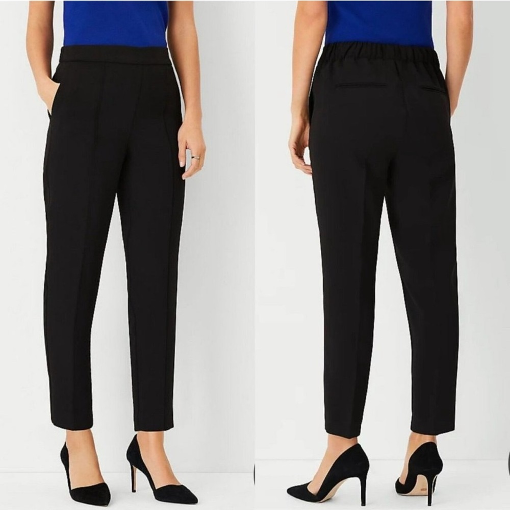 Ann Taylor Classic Black Cropped Pants